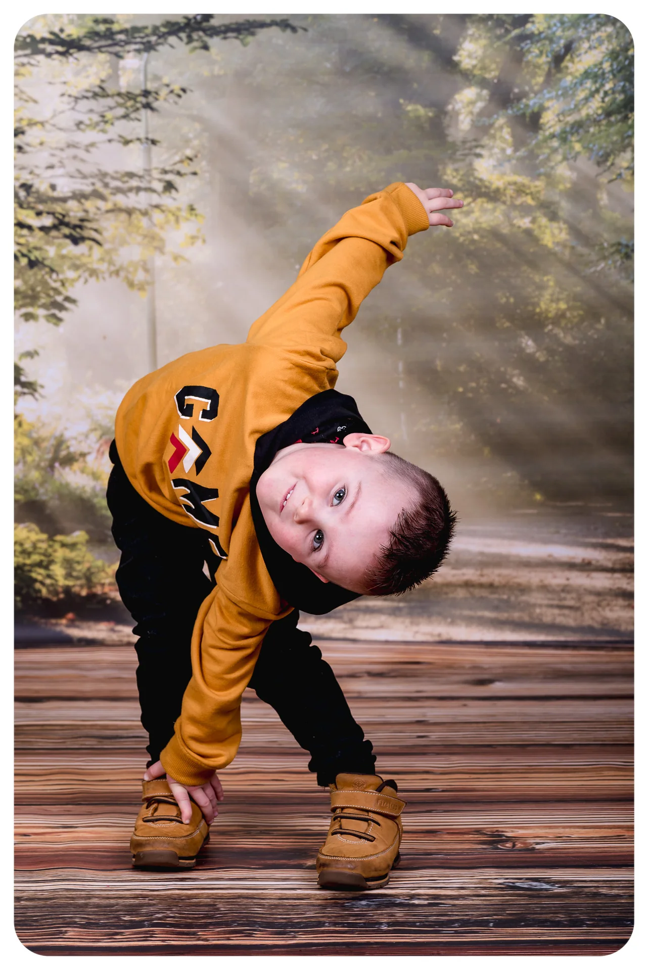 Real photoshoot using backdrop 1688, example 2