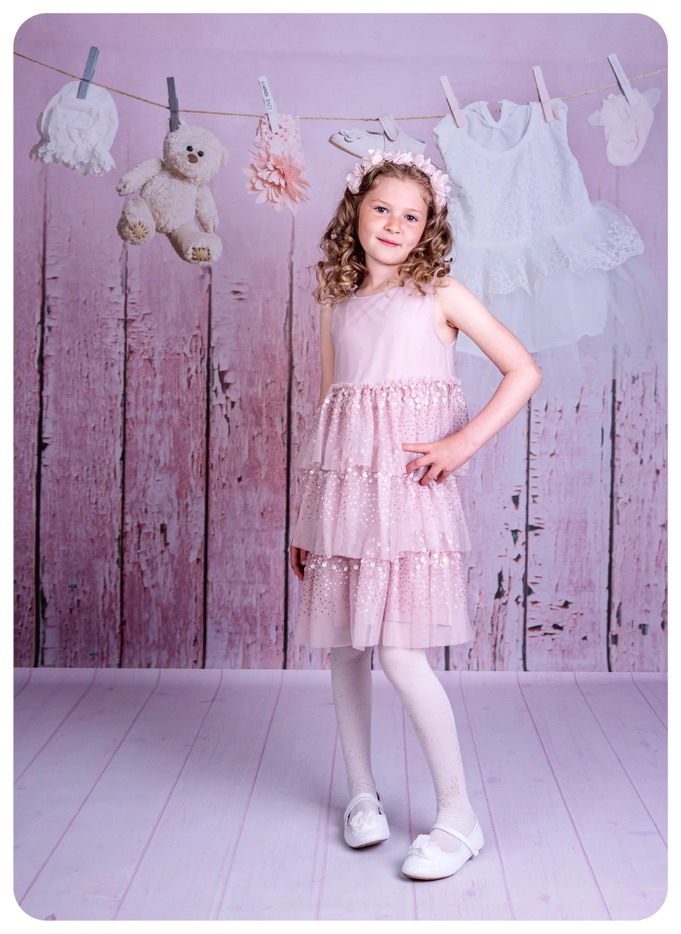 Real photoshoot using backdrop 2381, example 1